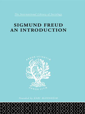 cover image of Sigmund Freud--An Introduction